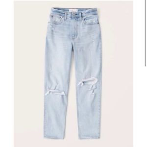 Abercrombie High Rise Mom Jeans